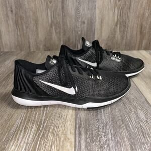 Nike Flex Supreme Tr 5 852467-001 Women’s US Size 6 Black Running Sneaker Shoes